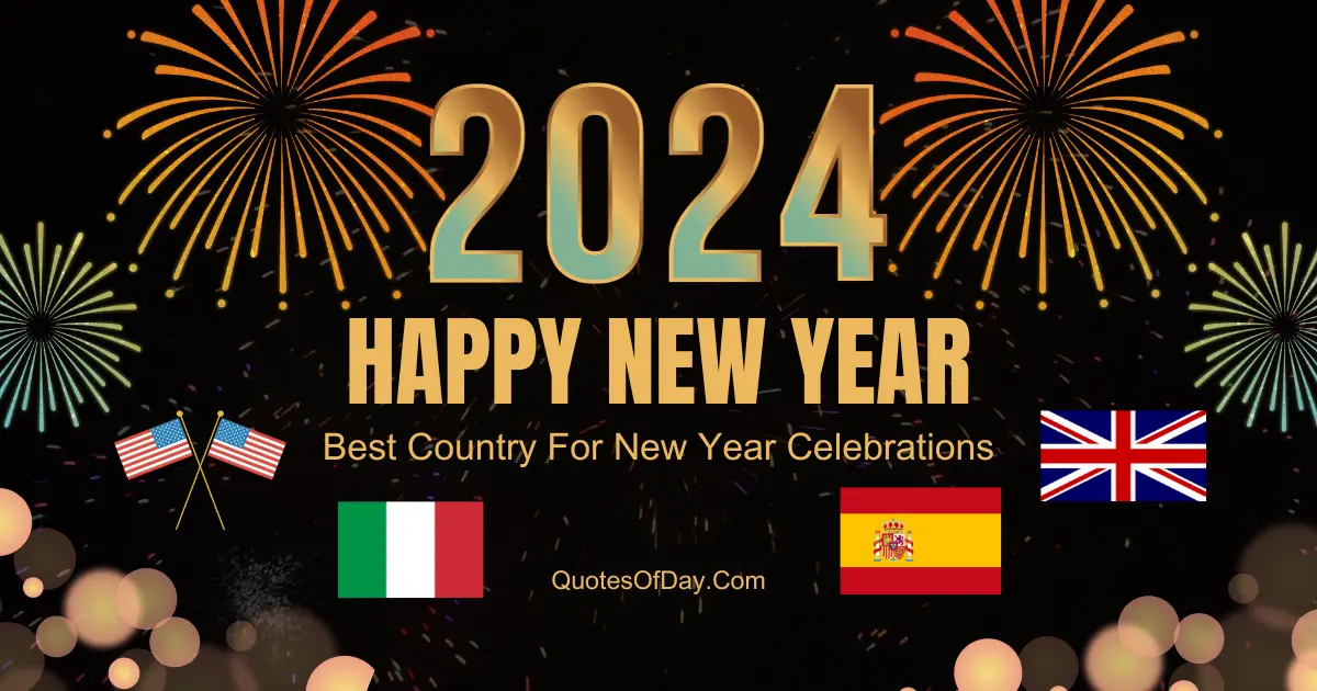 Country Best for New Year's Celebrations